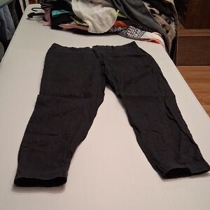 Vince Charcoal Cropped Pants